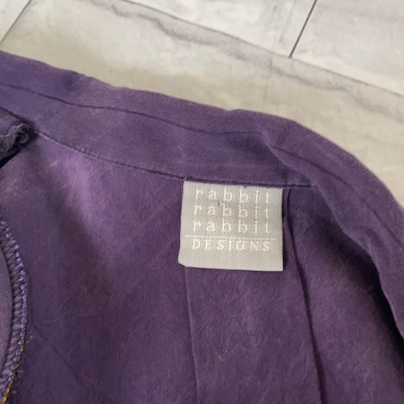 Vintage jumpsuit purple size small - Picture 11 of 16